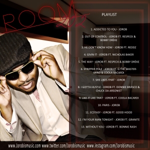 Free Download! Room202 Mixtape By JoRob "R&B's Best Kept Secret" Hosted By Shadyville's DJ Gemini of 93.9 WKYS